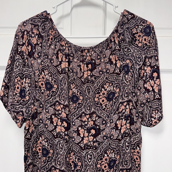 Lucky brand, blouse size large S/S - Picture 8 of 12